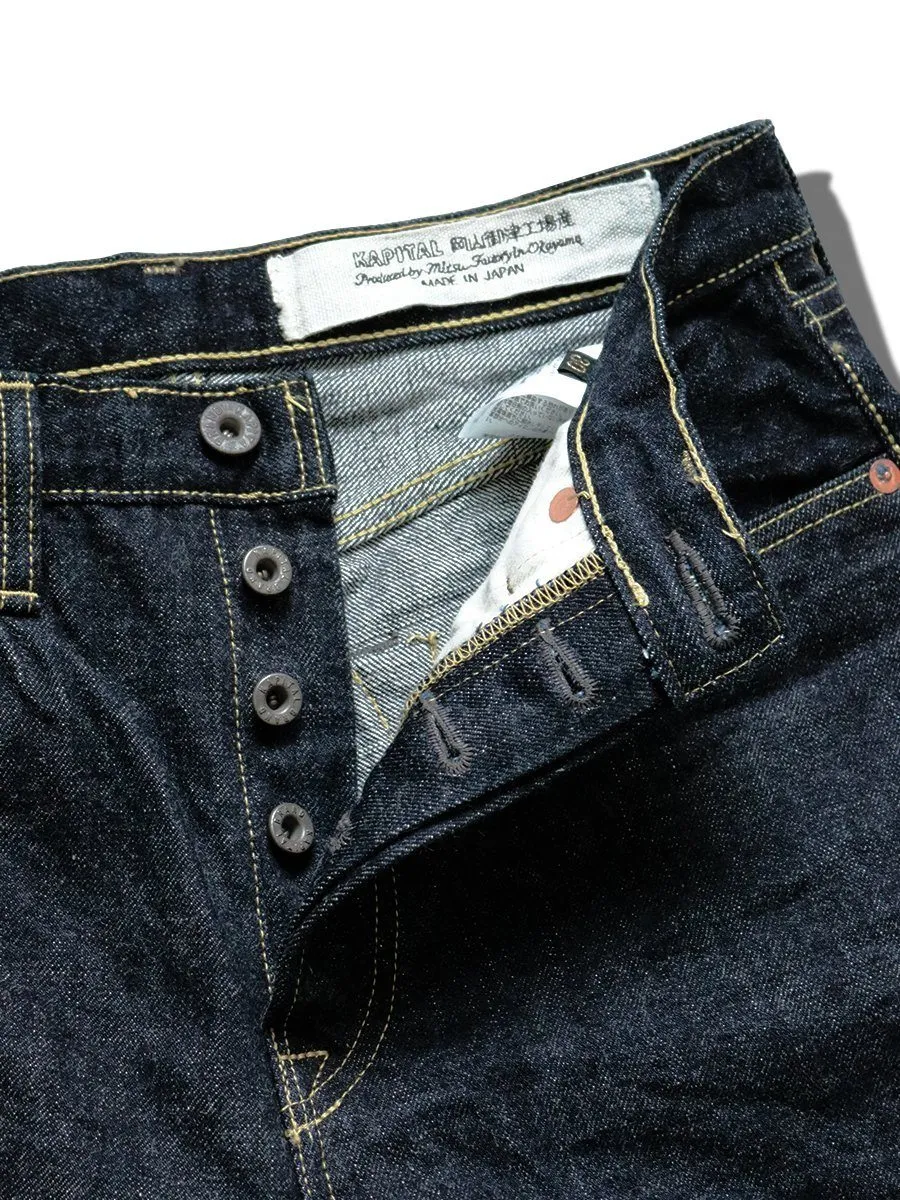 14OZ DENIM 5P MONKEY CISCO | One Wash Jeans | Indigo