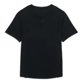 5 Year Basic Henley Short Sleeve Shirt - Resale