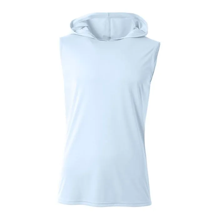 A4 Youth Sleeveless Hooded Tee