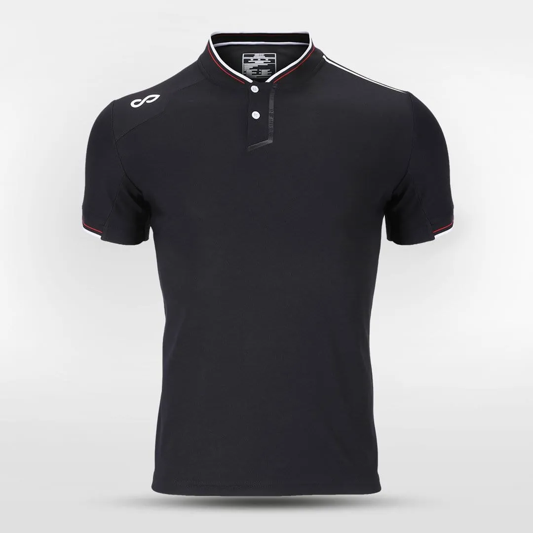 Adult Stand Collar Polo Shirt Pro