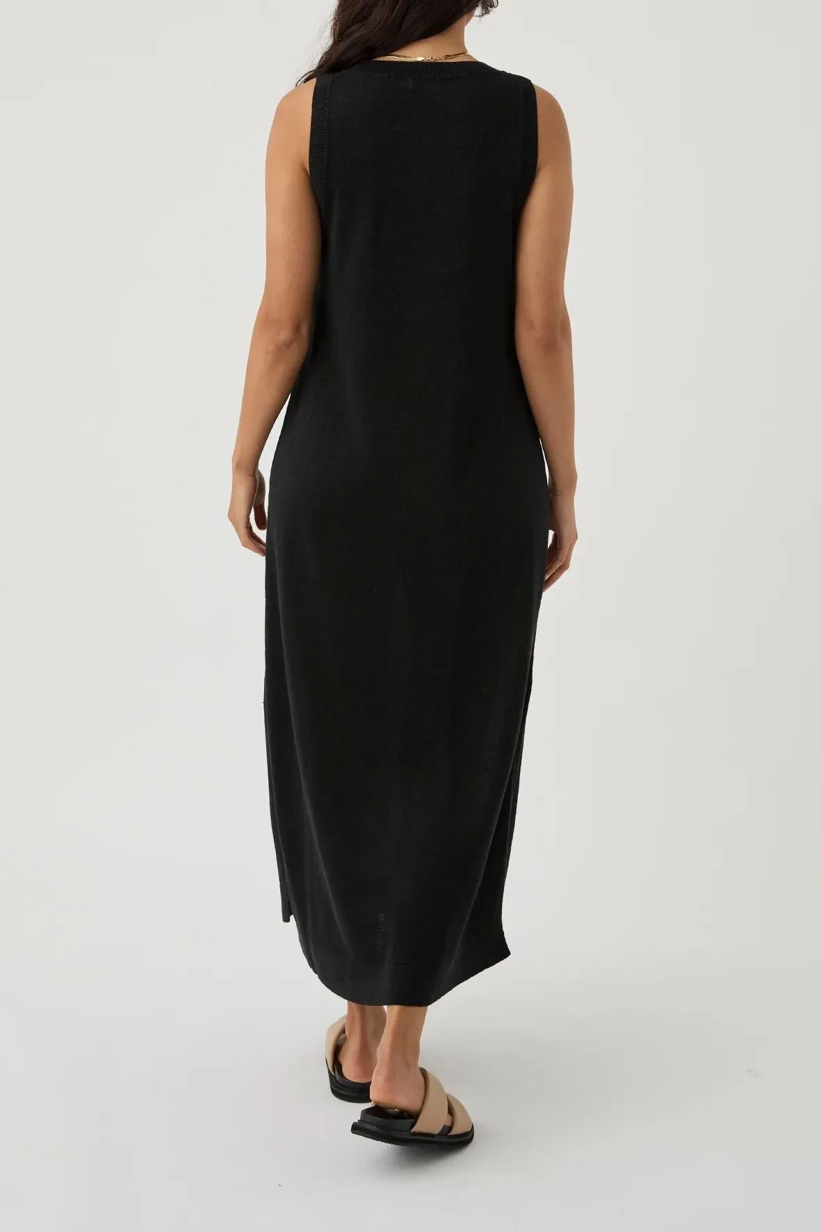 Arcaa Brie Long Dress - Black