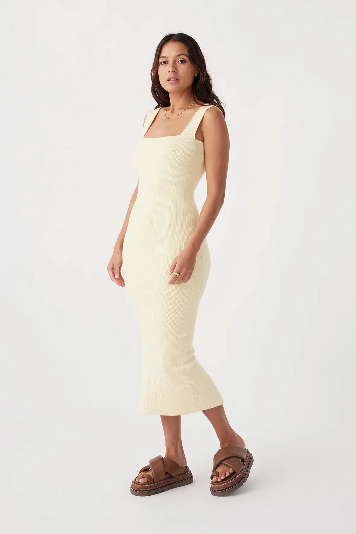 Arcaa Tully Dress - Butter