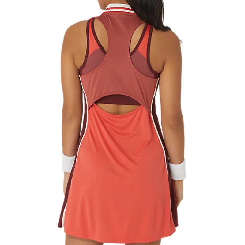 Asics Women Match Dress - Red Snapper