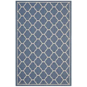 Avena Moroccan Quatrefoil Trellis Indoor and Outdoor Area Rug