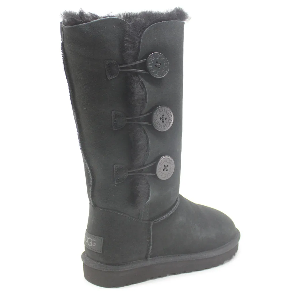 Bailey Button Triplet II Suede Sheepskin Women's Tall Snow Boots