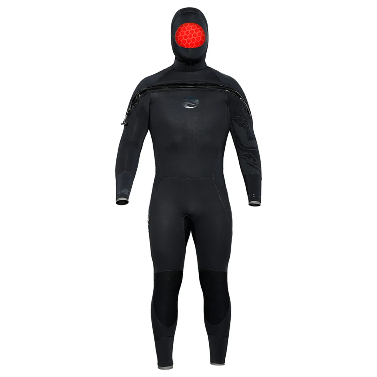 BARE Mens 8/7mm Velocity Ultra Semi-Dry Suit