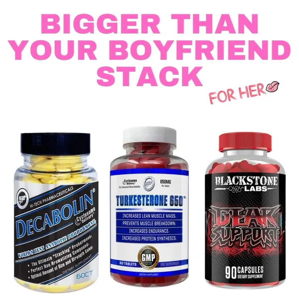 Bigger Than Your Boyfriend ProHormone Stack for Women