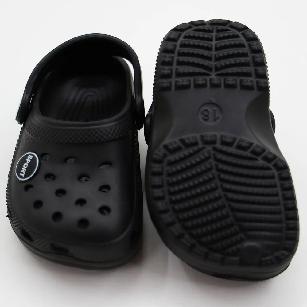 Black Classic Clog