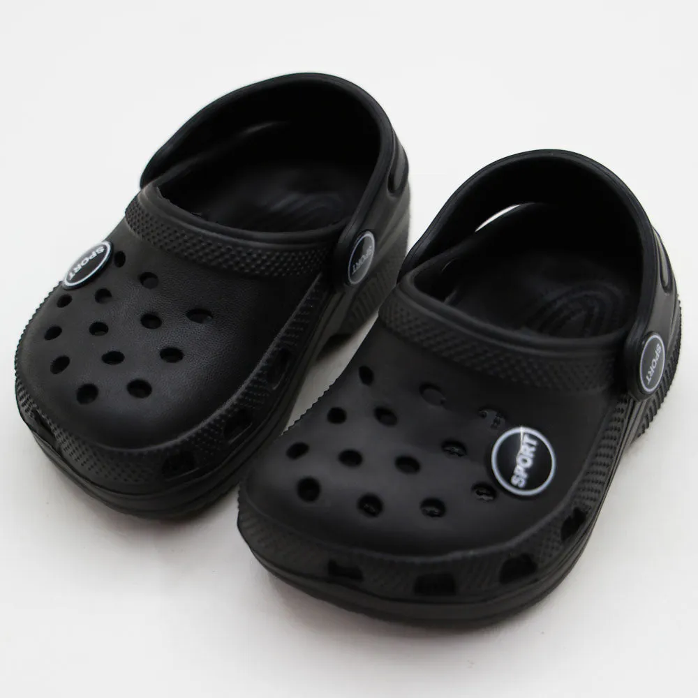 Black Classic Clog