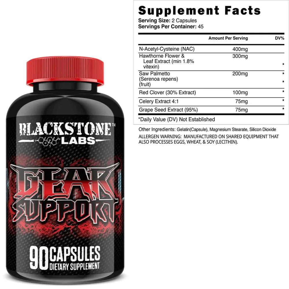 Blackstone Labs Gear Support 90 Capsules