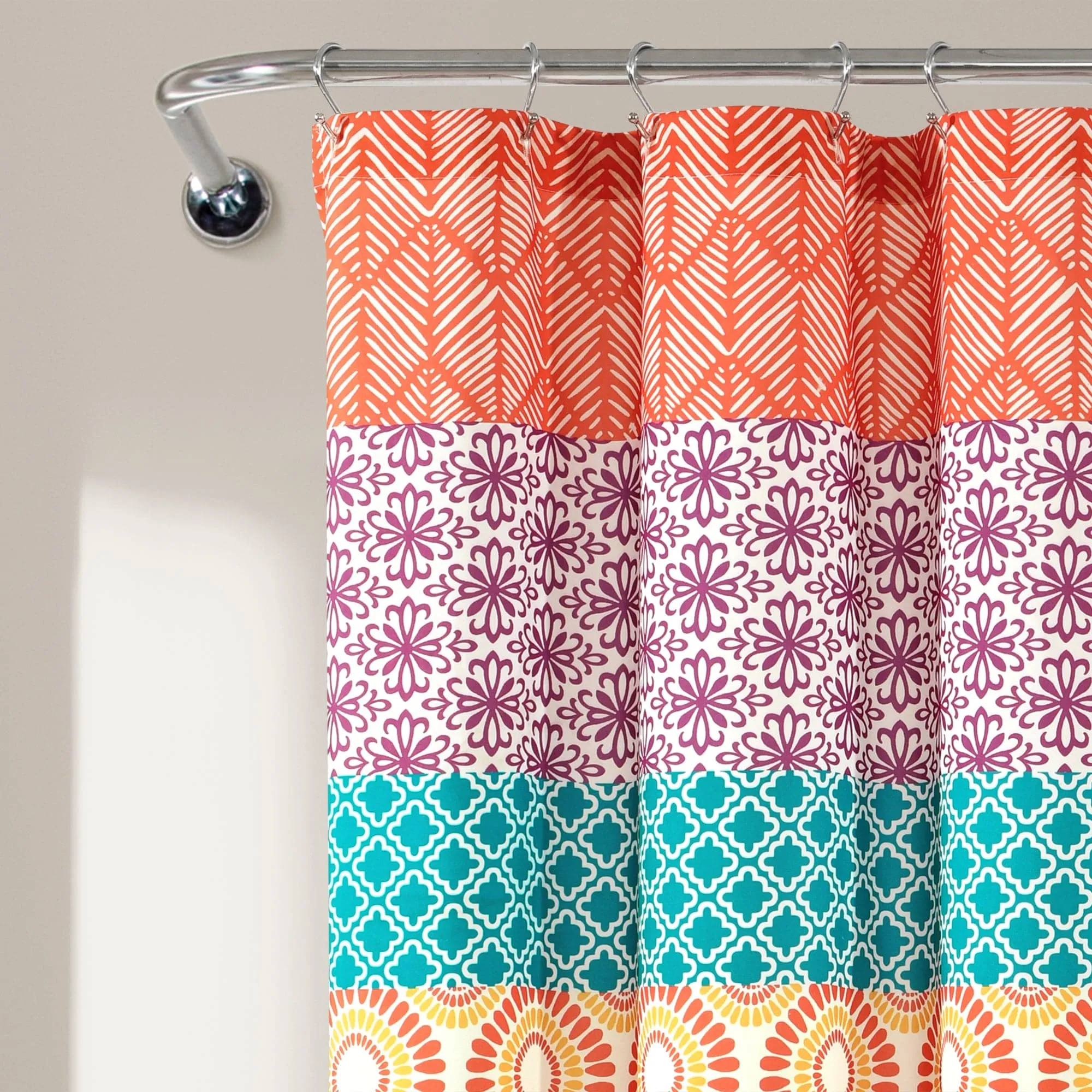 Bohemian Stripe Shower Curtain