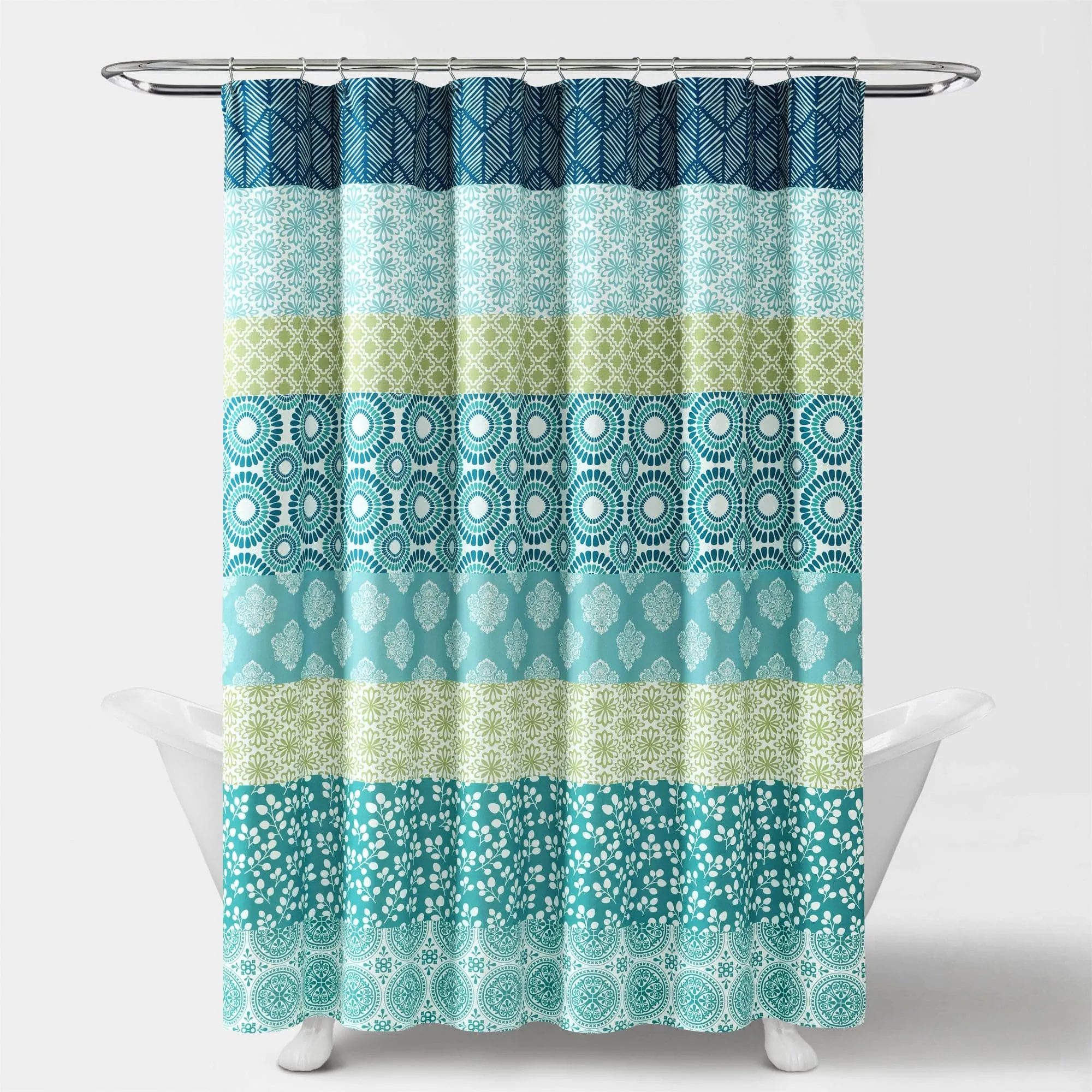 Bohemian Stripe Shower Curtain