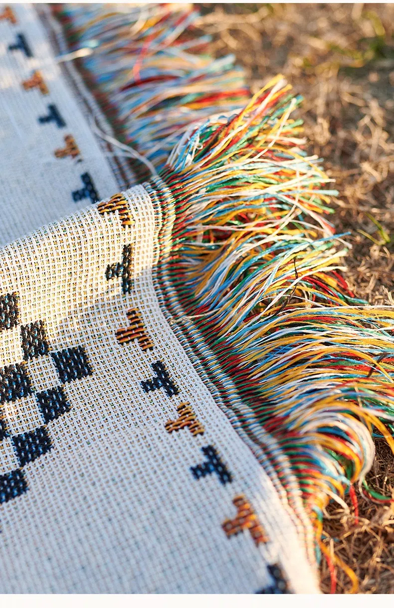 Bohemian Style Picnic Mat