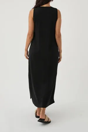 Brie Long Dress - Black