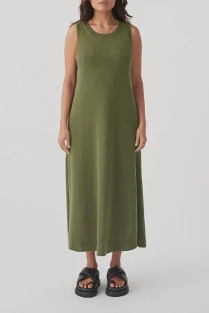 Brie Long Dress - Caper