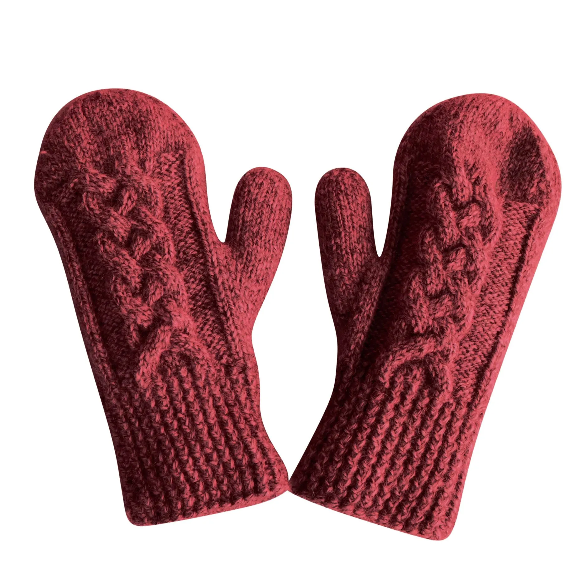 Cable Mittens