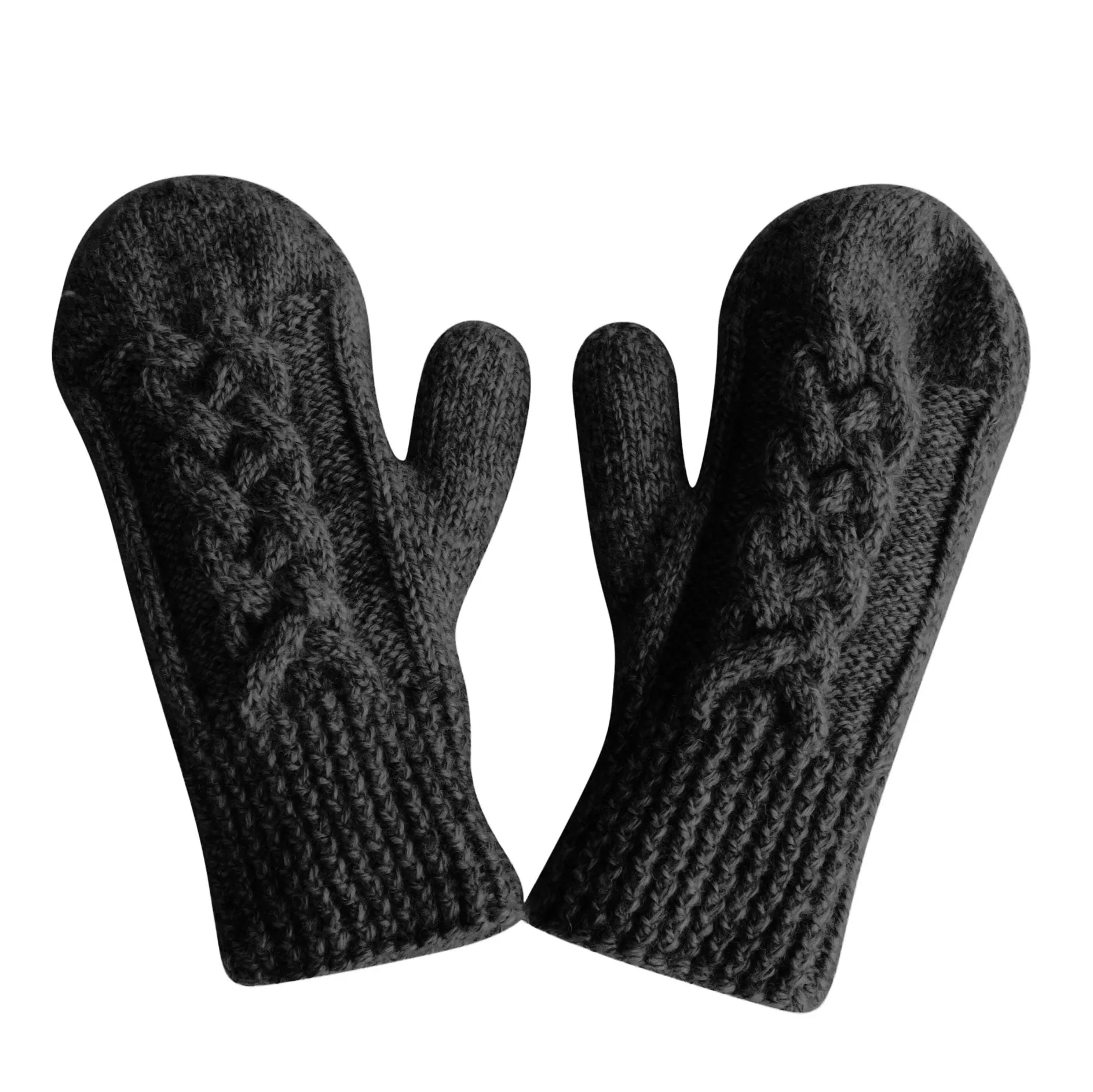 Cable Mittens