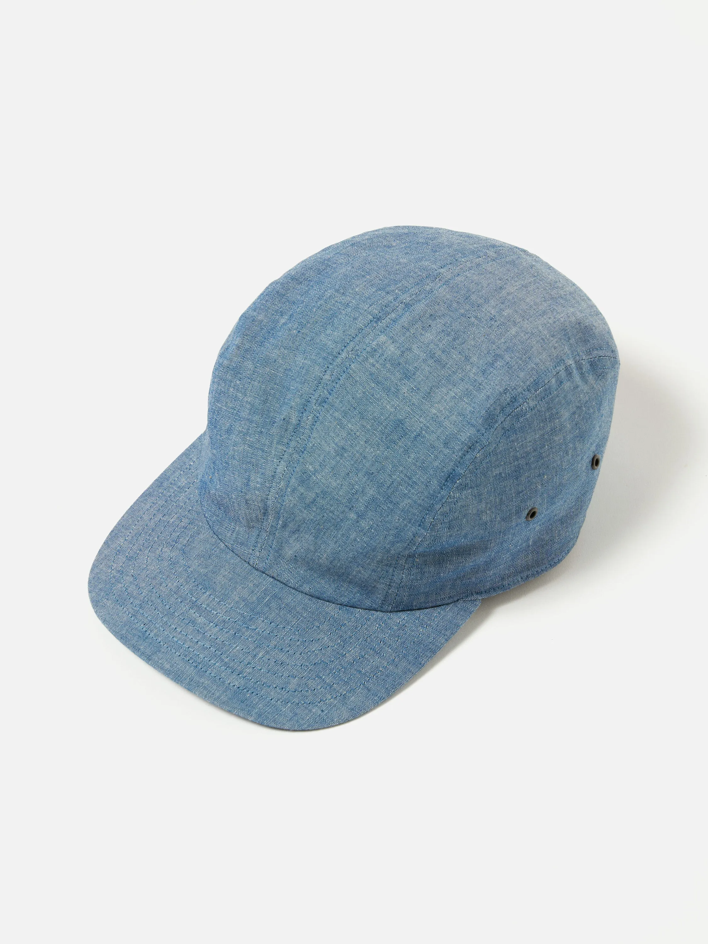 cableami® 4 Panel Cap in Indigo 5oz Chambray