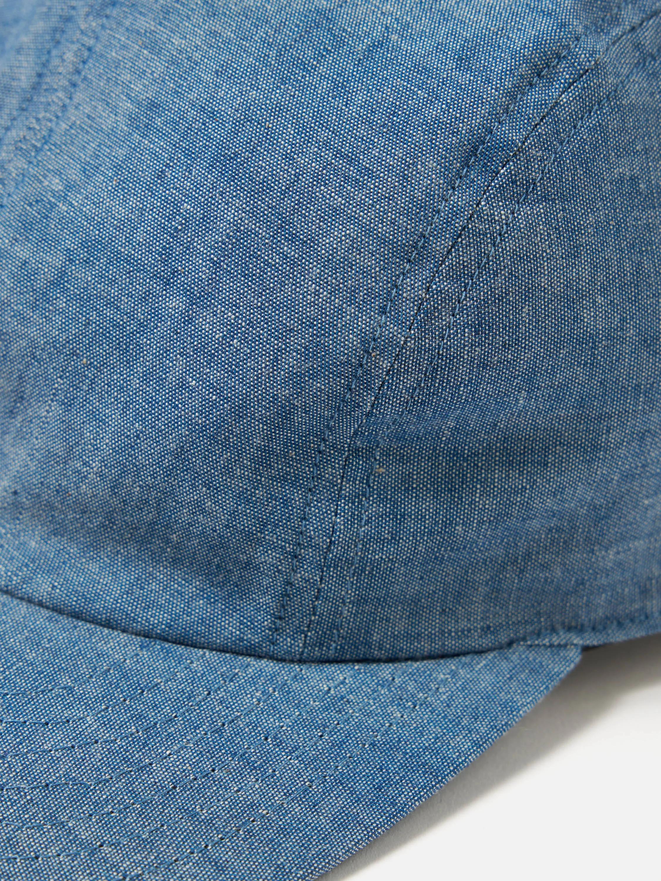 cableami® 4 Panel Cap in Indigo 5oz Chambray