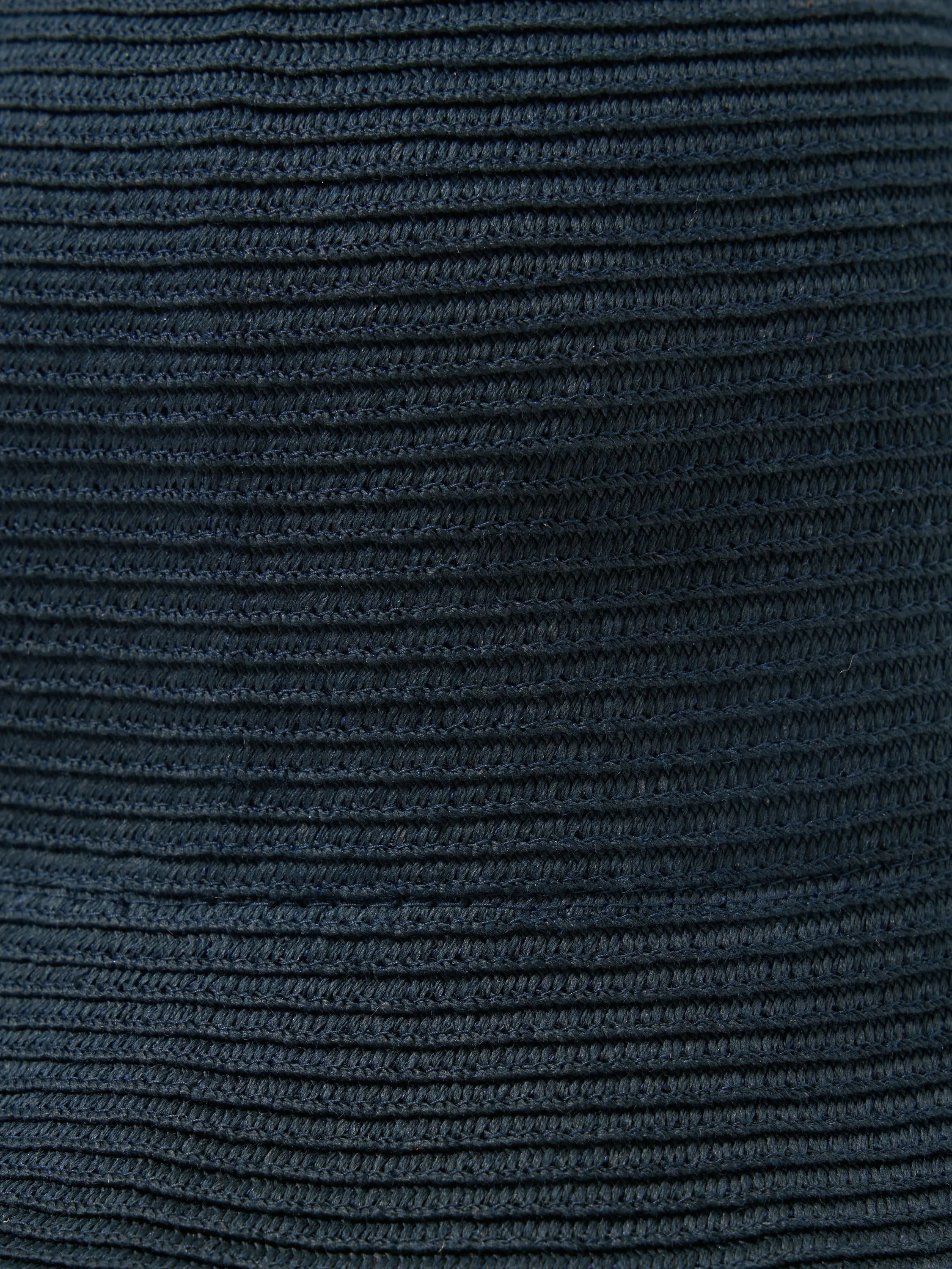 cableami® Cotton Braid Tulip Hat in Navy/Indigo Boro Cotton