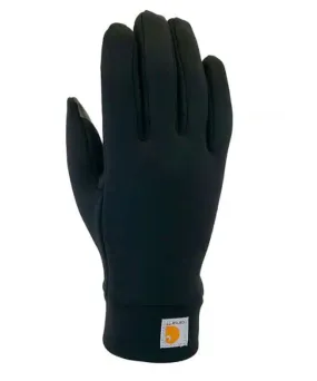 Carhartt Men's Stretch Fleece Lined Touchscreen Gloves - Black