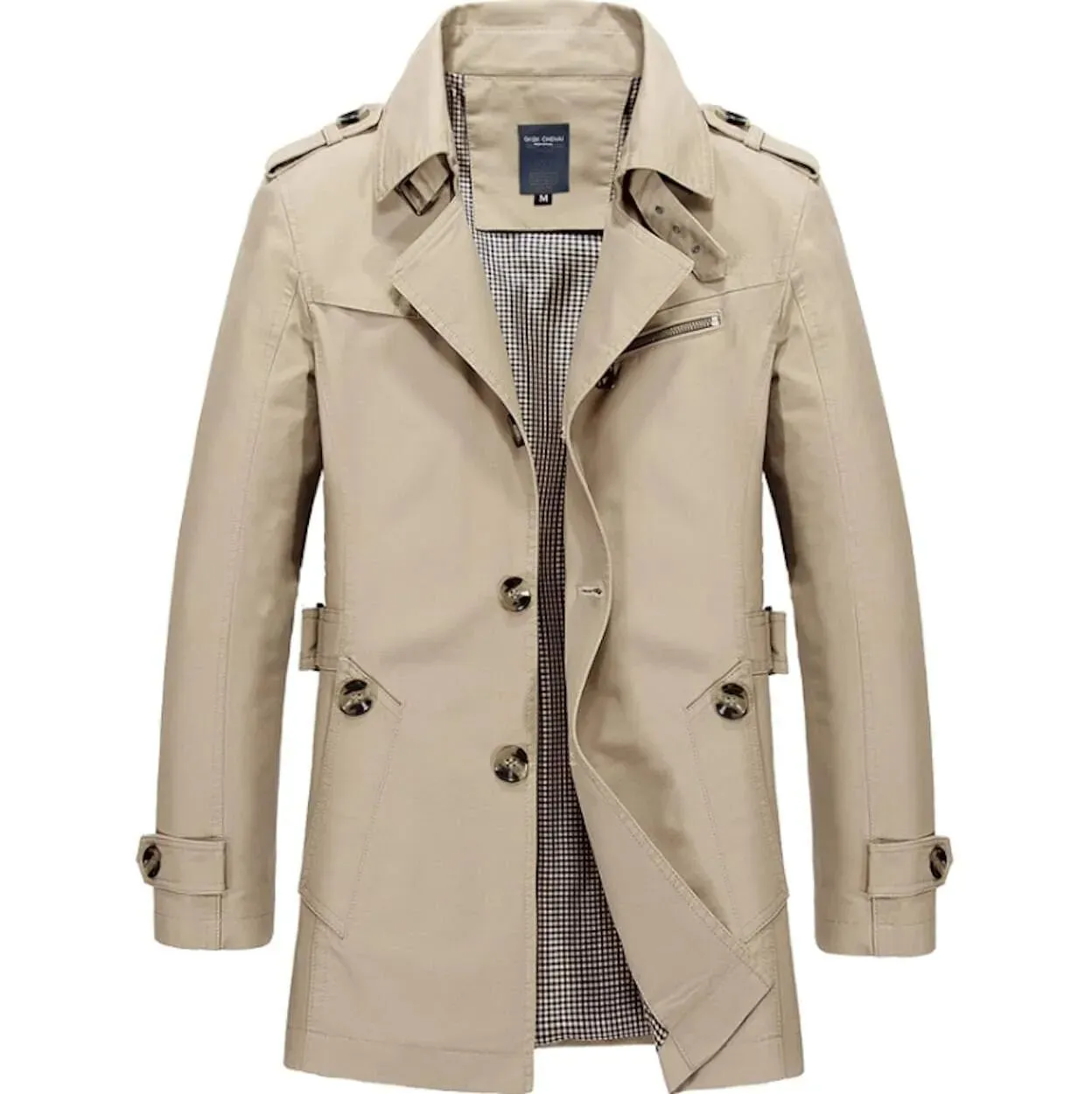 Classic Elegance Trench Coat