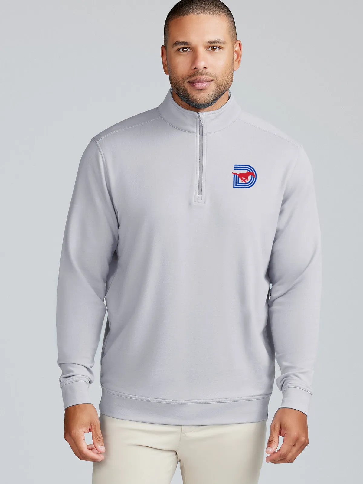 Cloud French Terry Quarter Zip - SMU