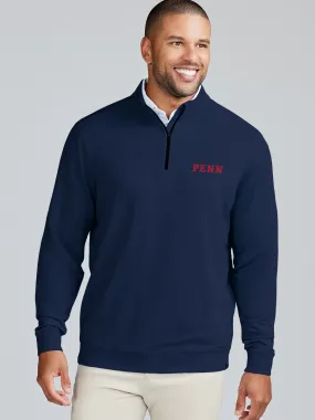 Cloud French Terry Quarter Zip - UPenn