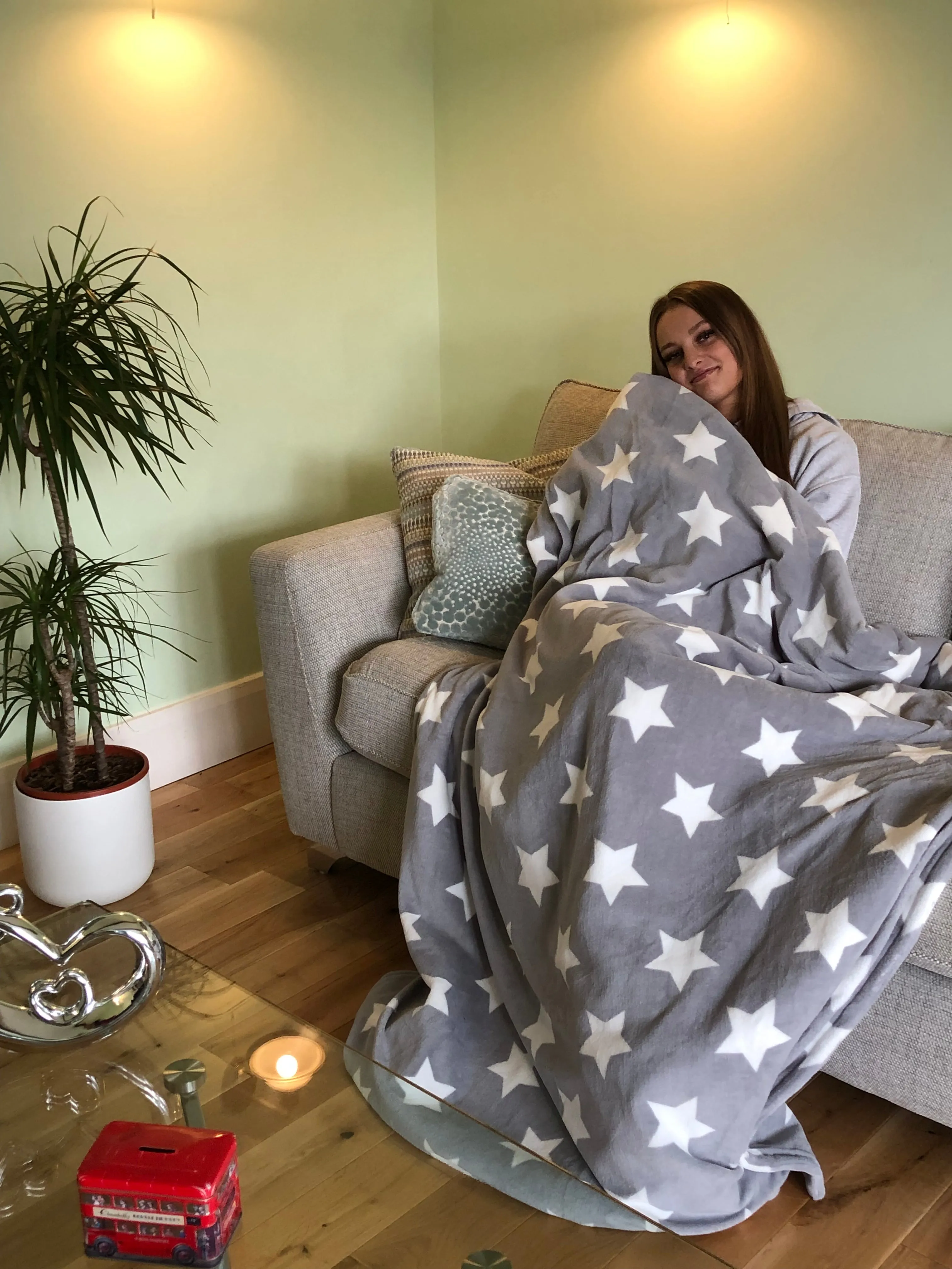 Coziplus Star Heated Throw