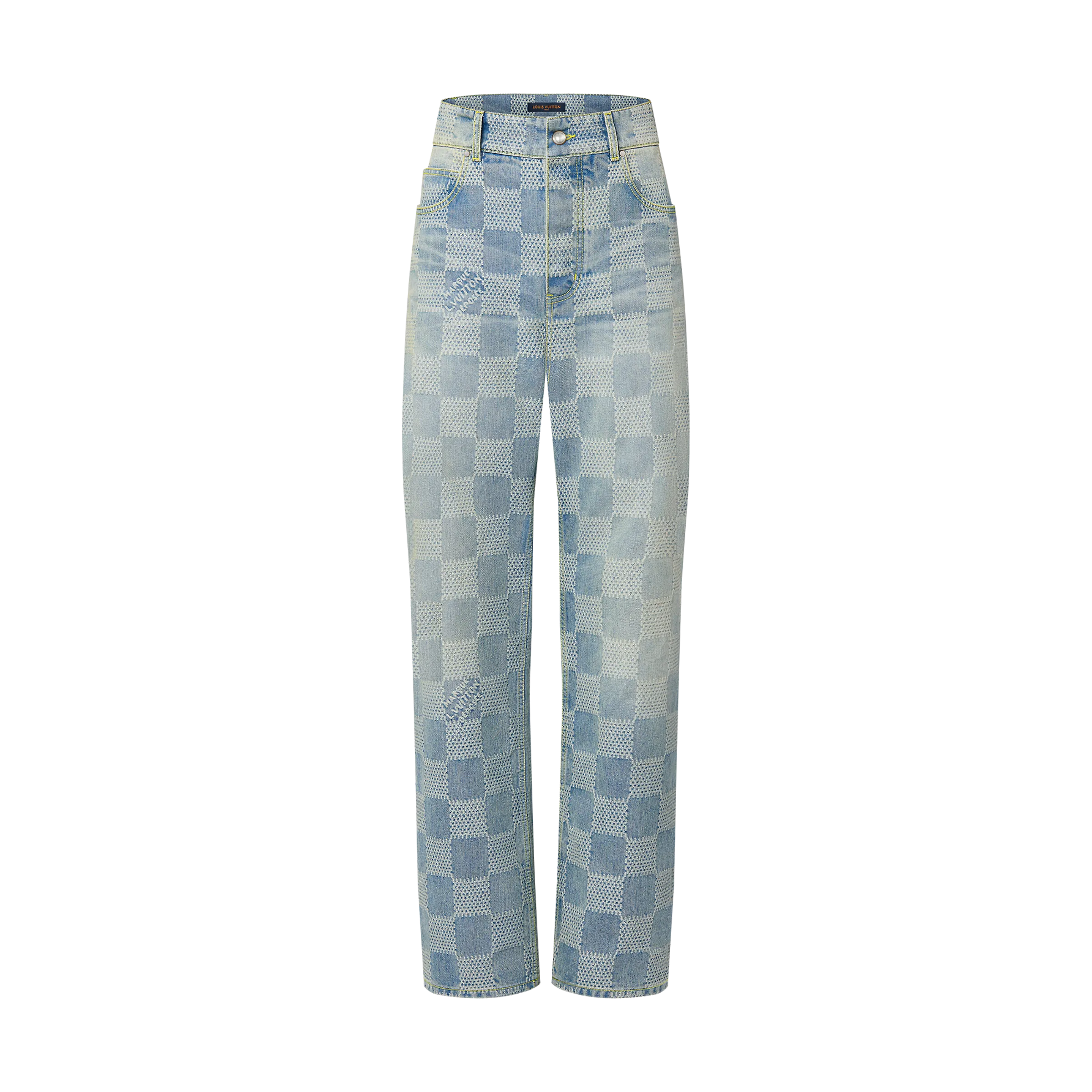 Damier Denim Skate Trousers