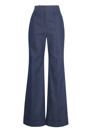 dark rinse denim deeda pant