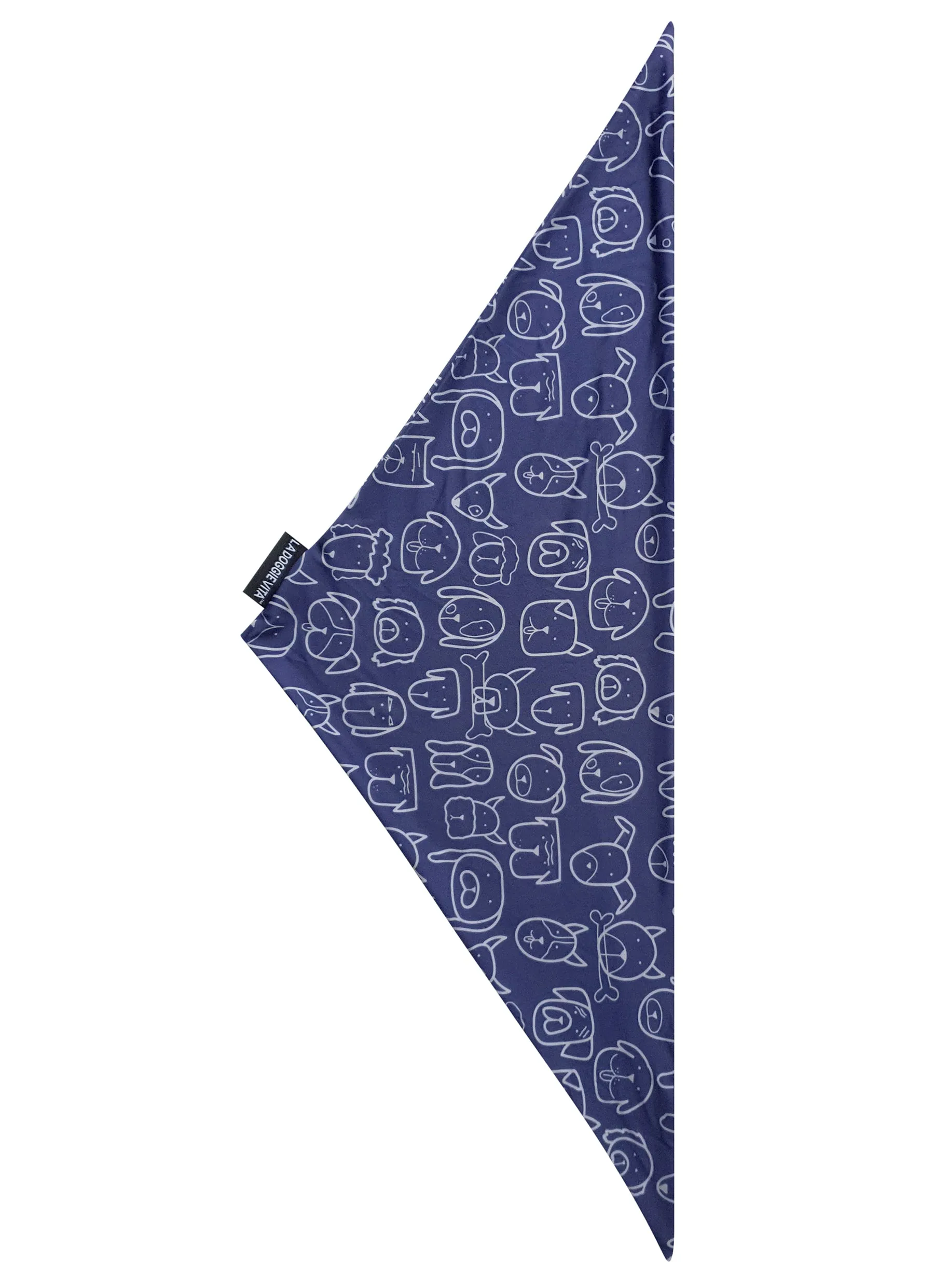 Dog Central Indigo Bandana