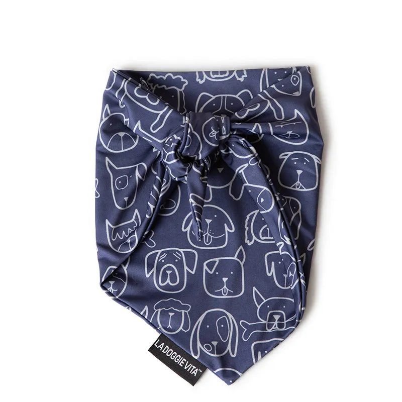 Dog Central Indigo Bandana