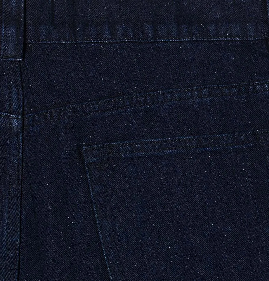 Edwin Universe Pant – Indigo Herringbone