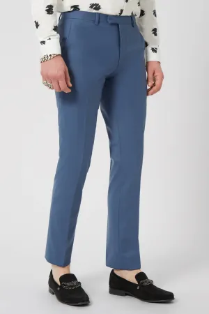 Ellroy Skinny Fit Indigo Blue Trousers - ARCHIVE