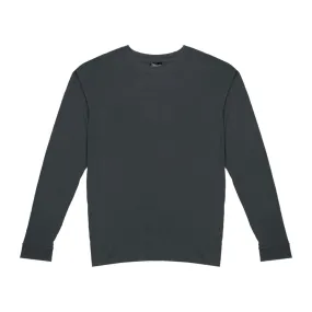 Essential Premium L/S Tee - Ash