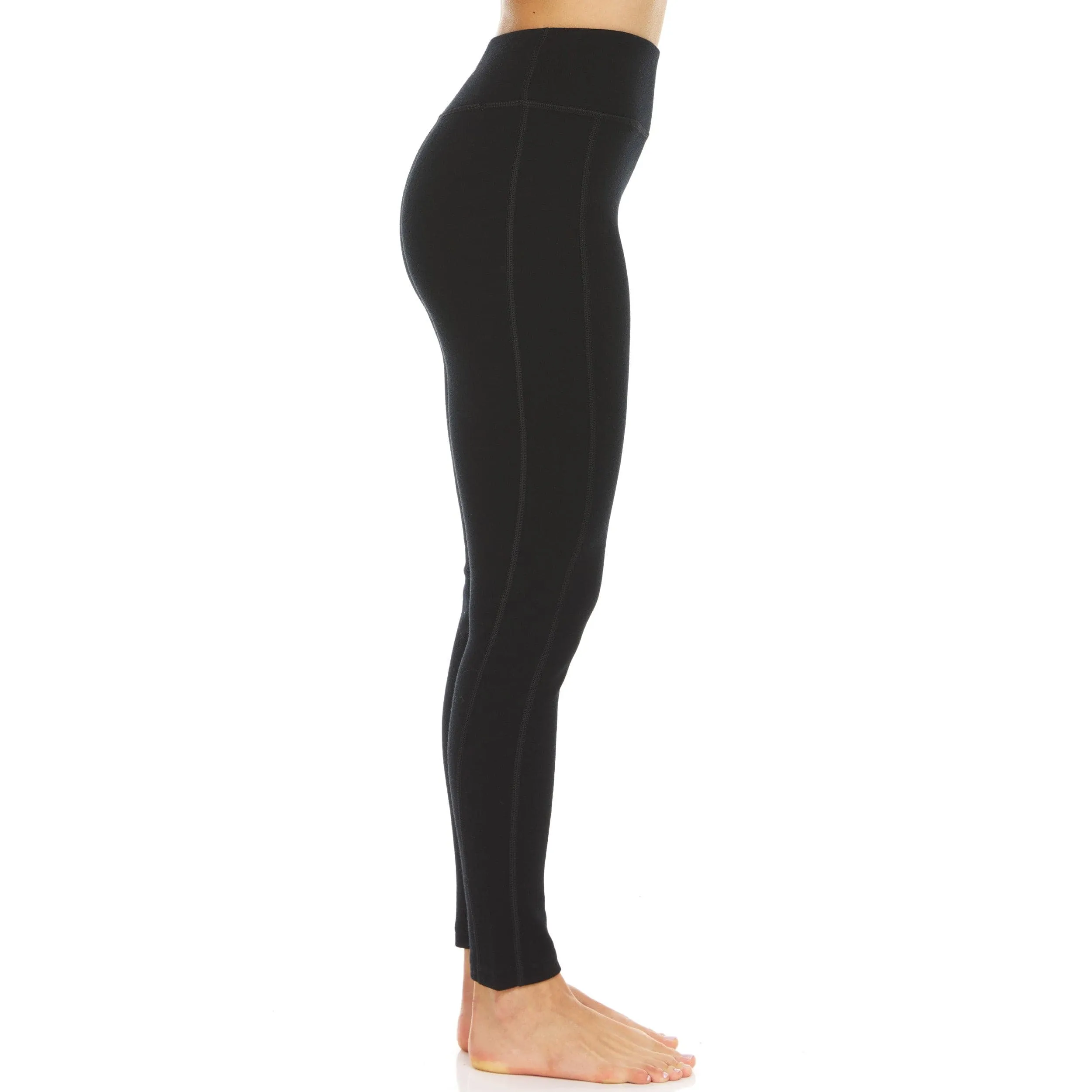 Expedition - Juneau Women's High Rise Leggings 100% Merino Wool