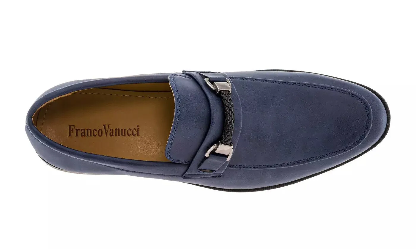 Franco Vanucci Men's Jeffrey Slip-on Dress Loafers