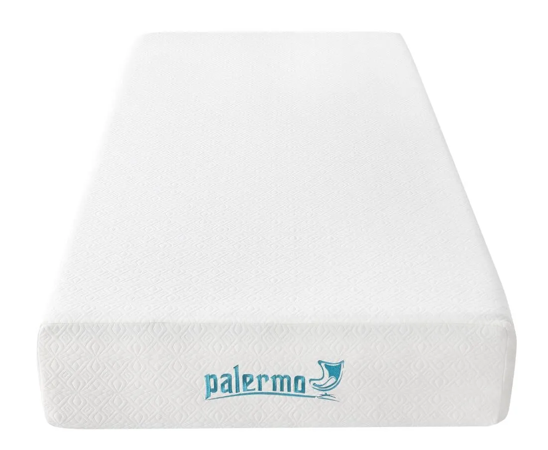 Gel Memory Foam Mattress, Dual-Layered, Single Size - Palermo