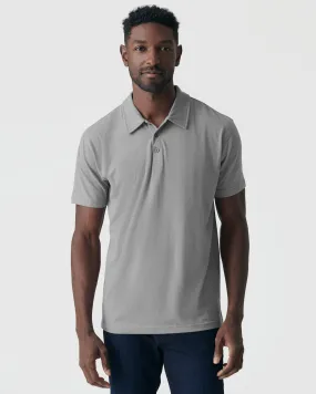 Glacier Gray Short Sleeve Polo