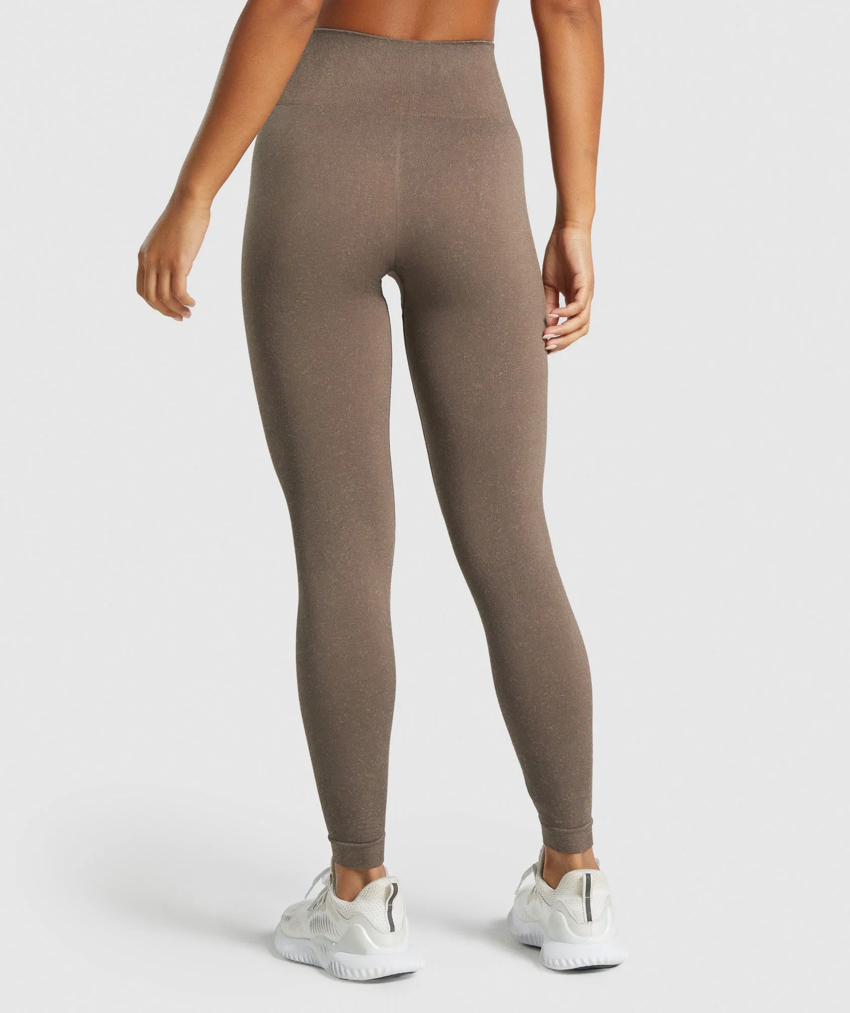 Gymshark Adapt Fleck Seamless Leggings - Mineral | Brown