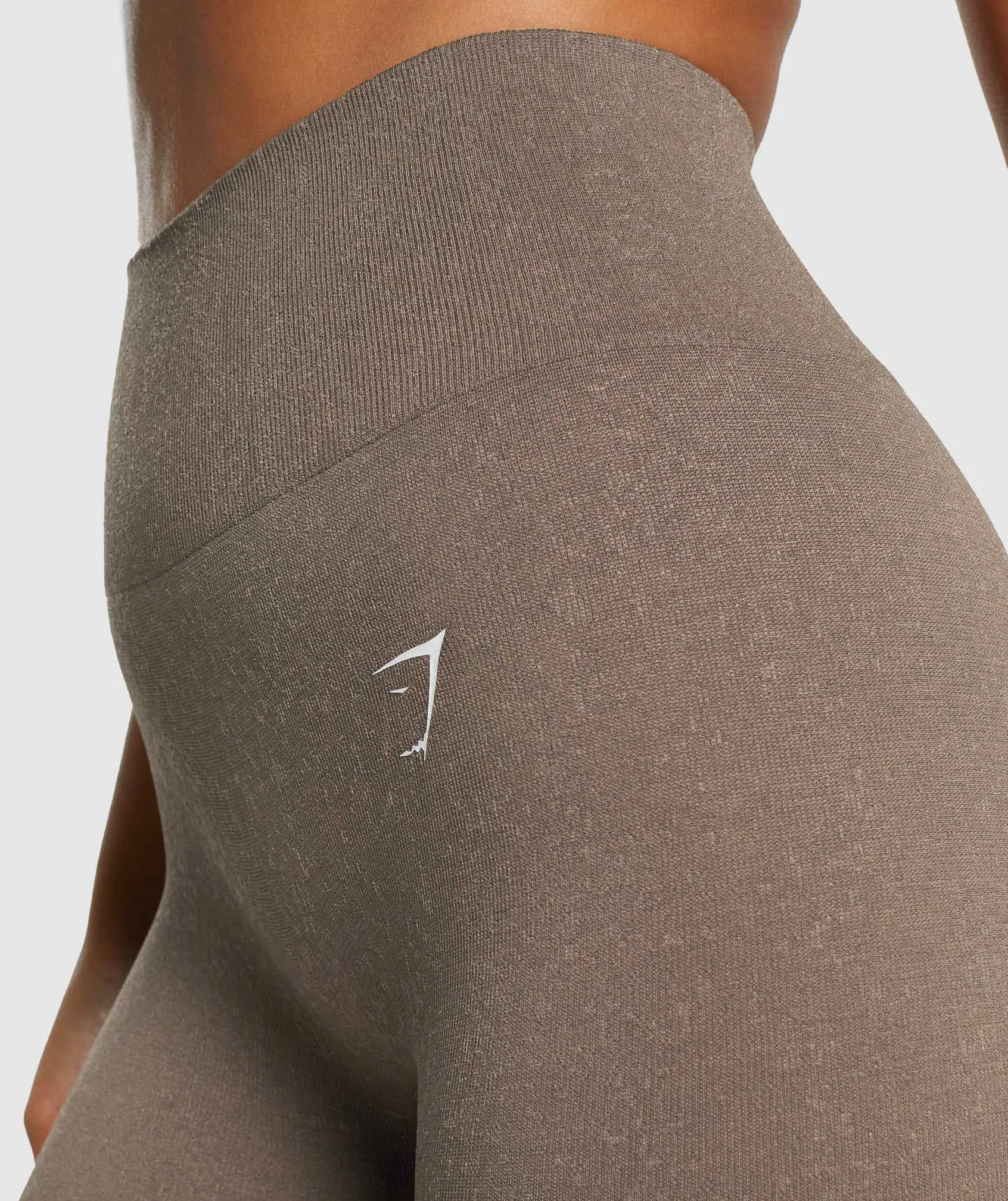 Gymshark Adapt Fleck Seamless Leggings - Mineral | Brown