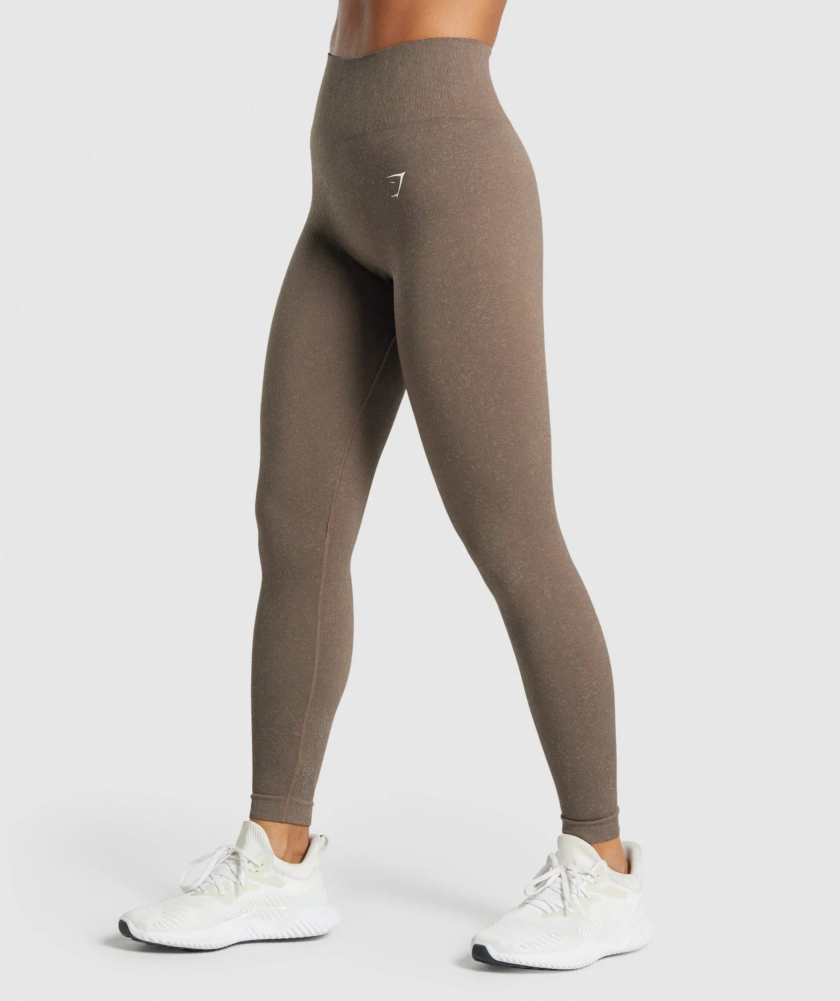 Gymshark Adapt Fleck Seamless Leggings - Mineral | Brown