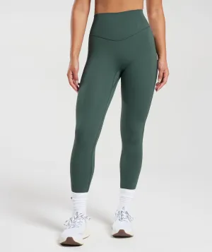 Gymshark Elevate Leggings - Fog Green