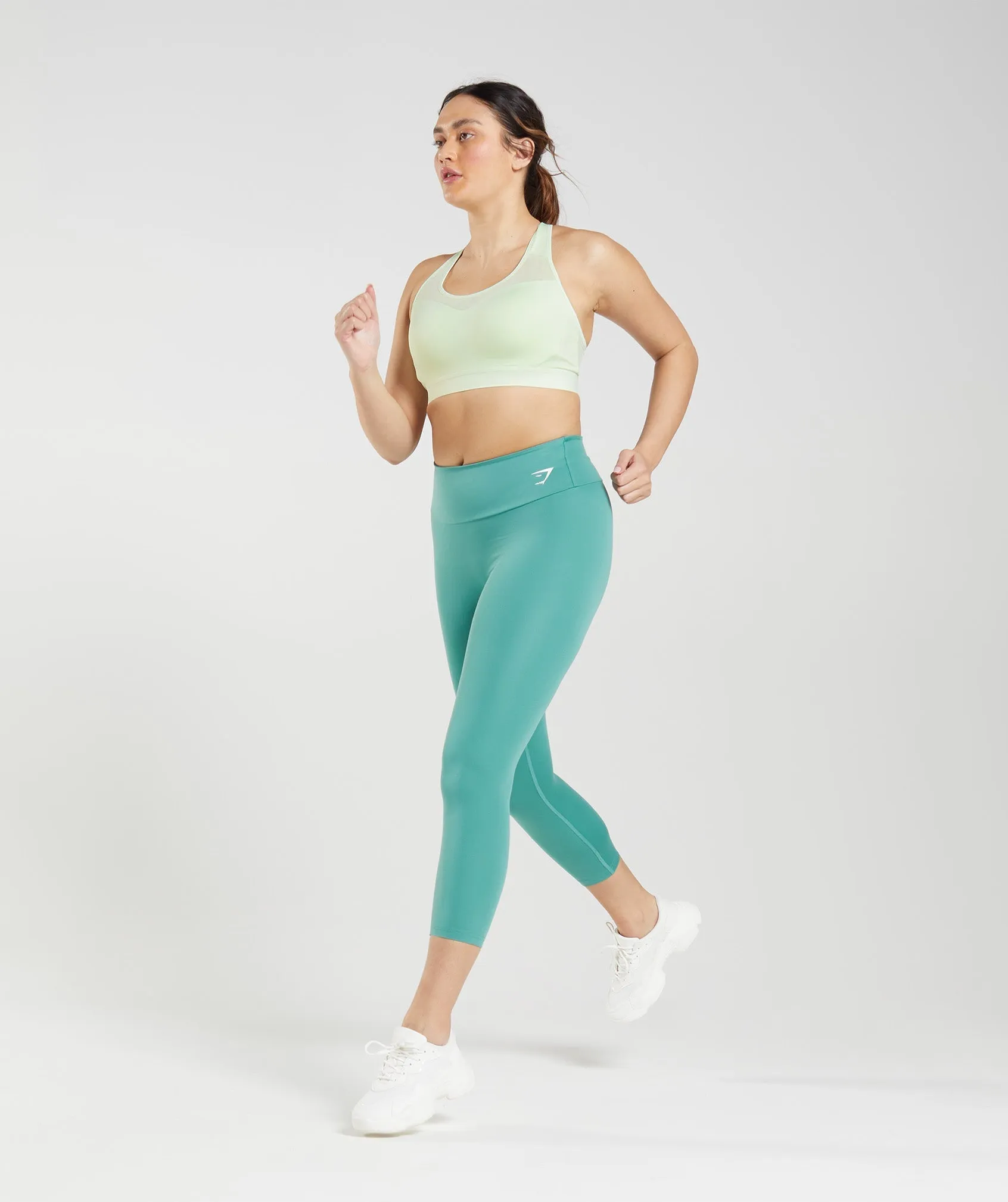 Gymshark Open Back Sports Bra - Cucumber Green