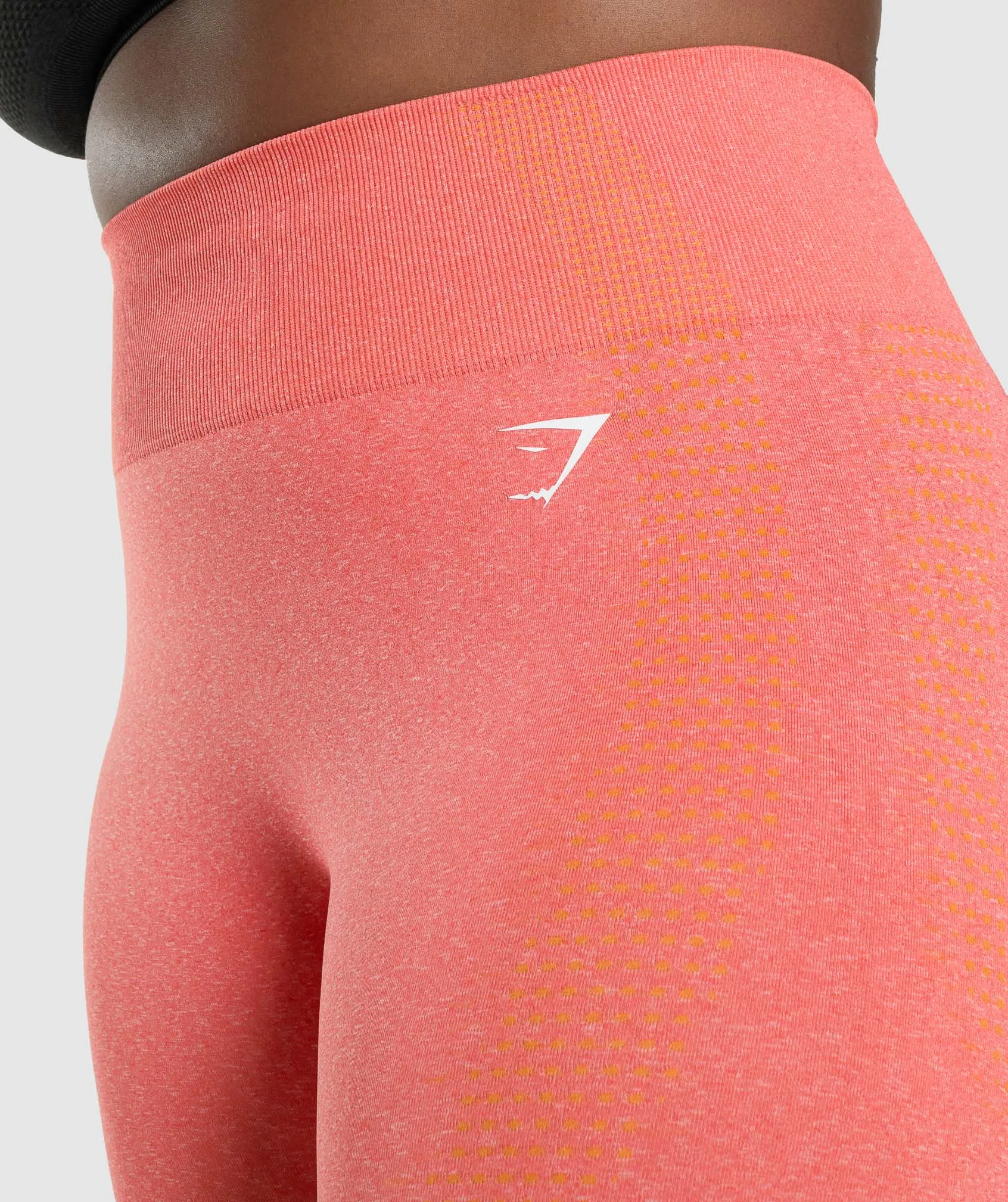 Gymshark Vital Seamless 2.0 Leggings - Orange Marl