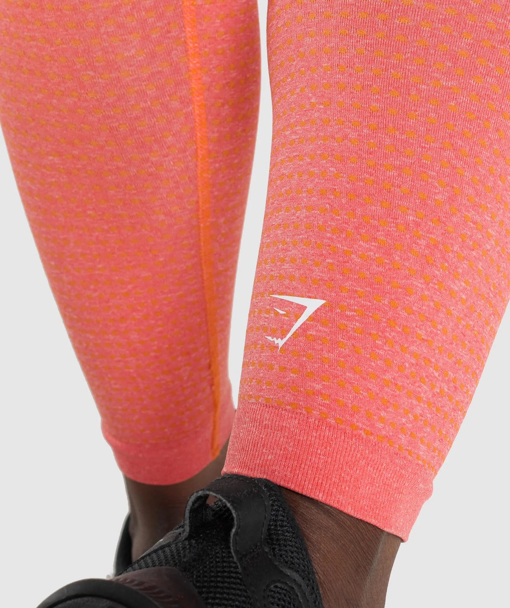 Gymshark Vital Seamless 2.0 Leggings - Orange Marl