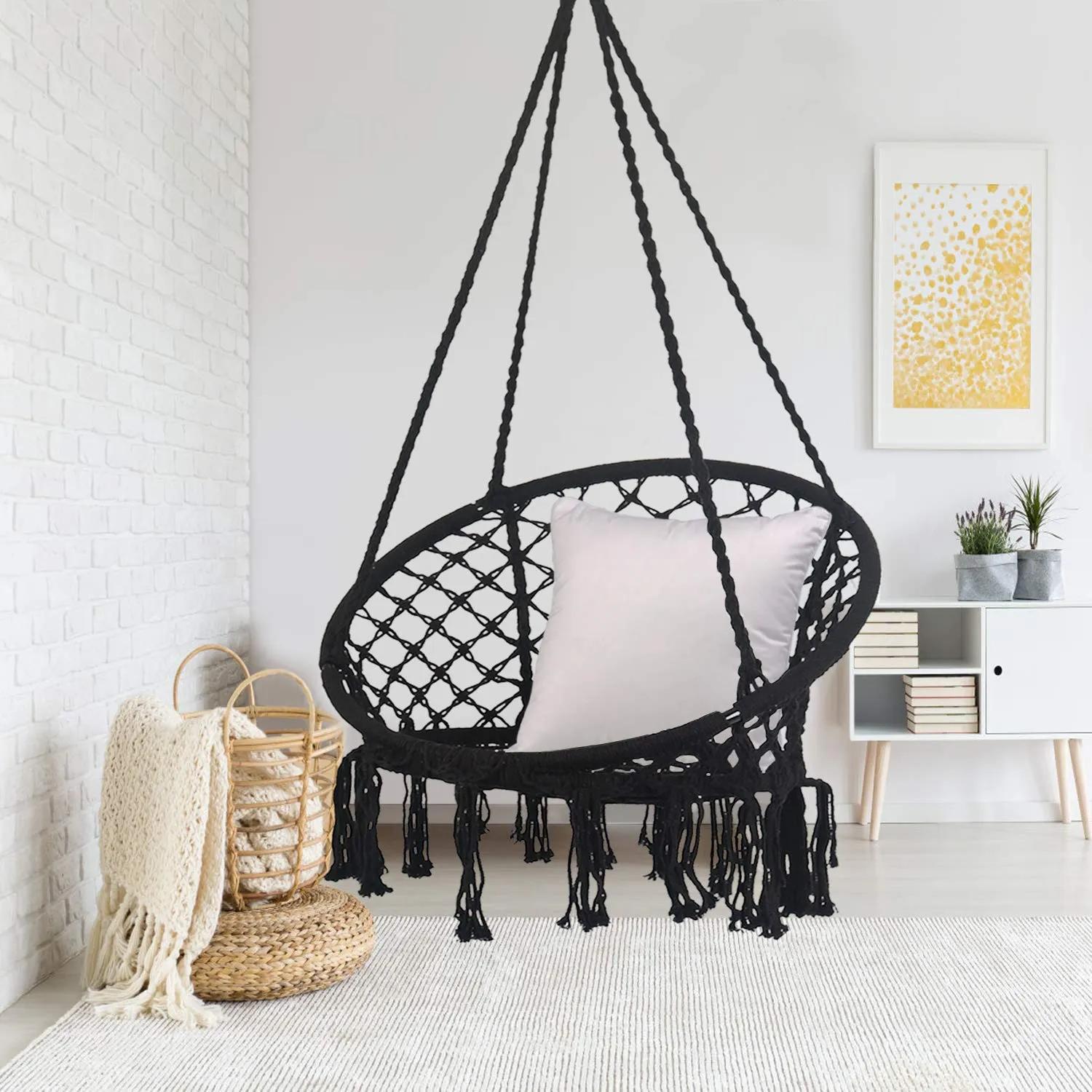 Hammock Chair Macrame Swing - Bathonly