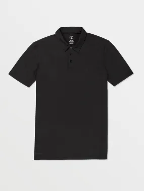 Hazard Pro Polo Short Sleeve Shirt - Black