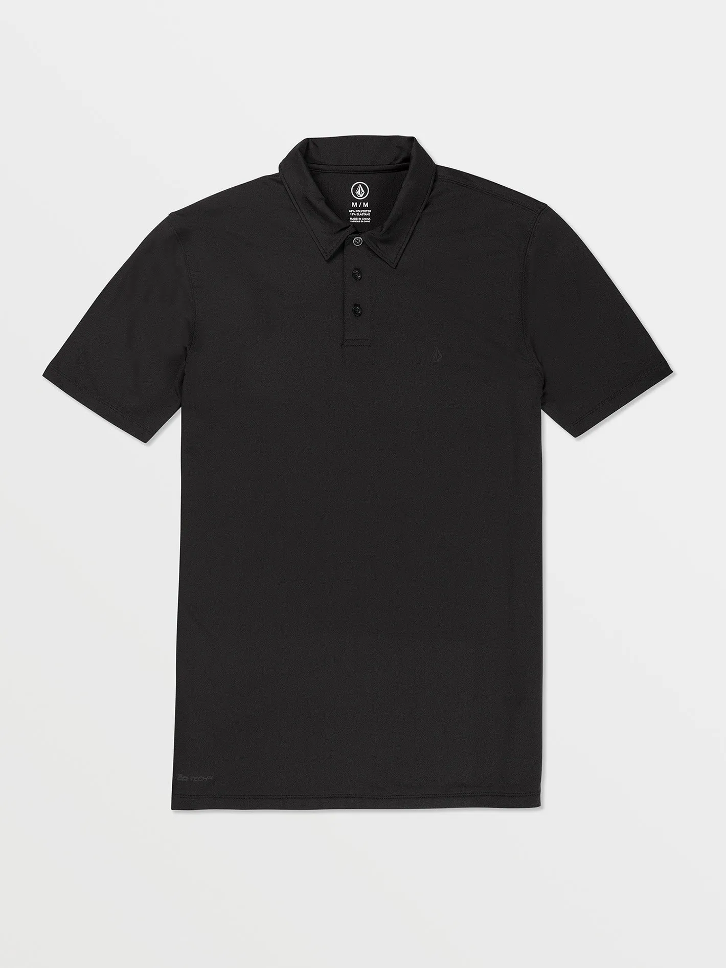 Hazard Pro Polo Short Sleeve Shirt - Black